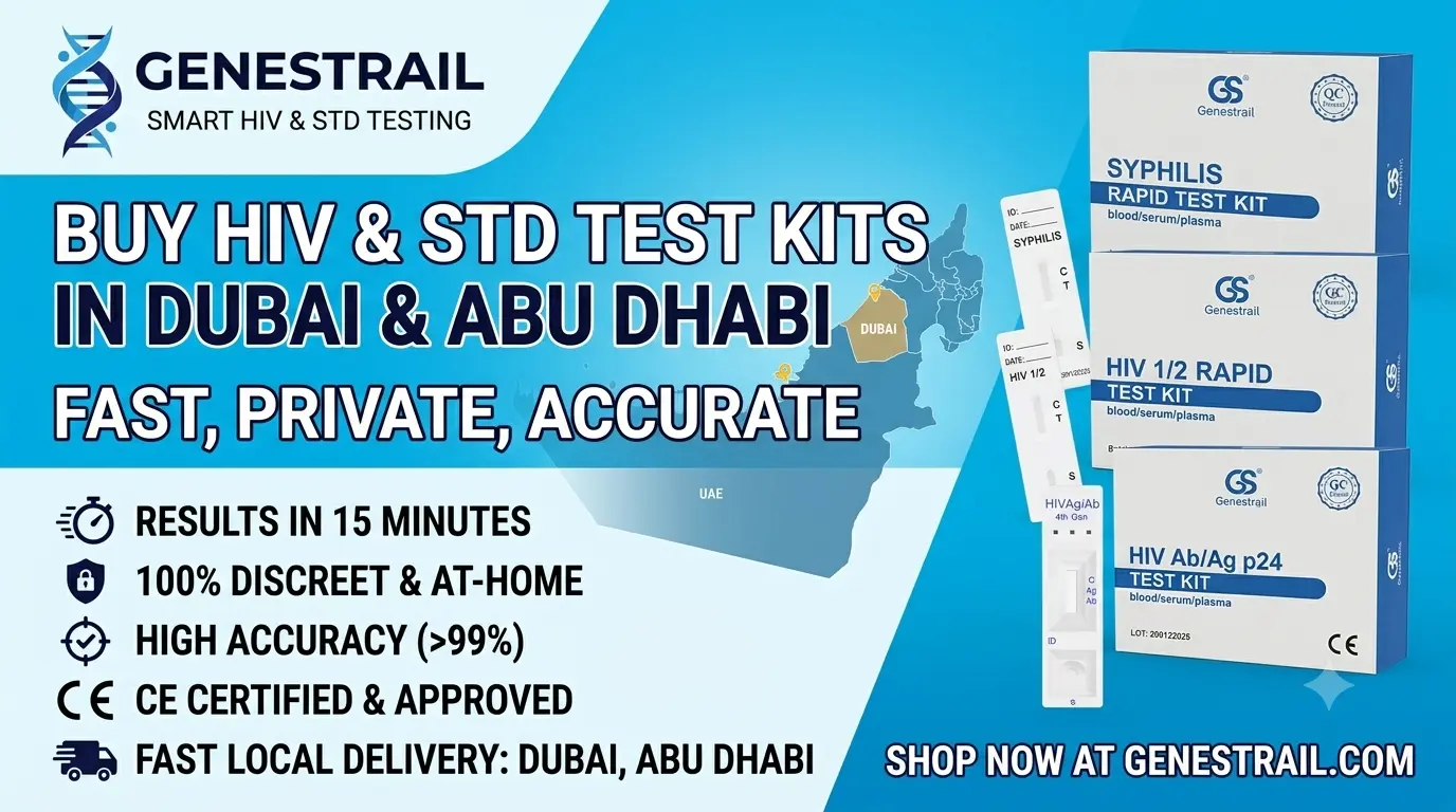Buy HIV & STD Test Kit in Dubai and Abu Dhabi with same day delivery- A complete guide