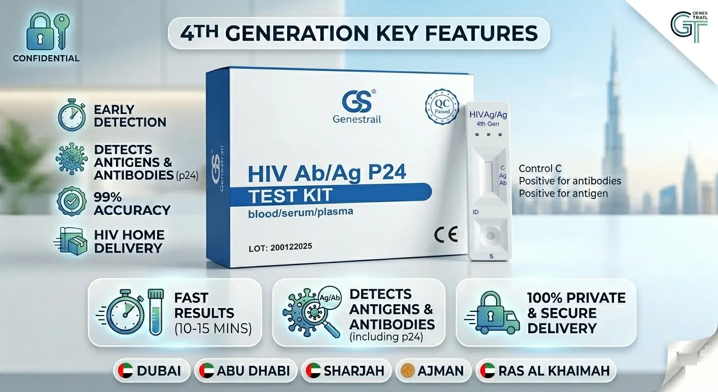 4th Gen vs Rapid HIV Test Kits: Which One Do You Need in the UAE?