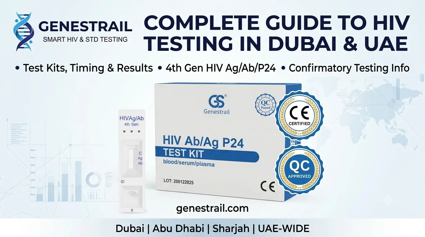 HIV Testing in Dubai & UAE: Complete Guide to HIV Tests, Timing & Results