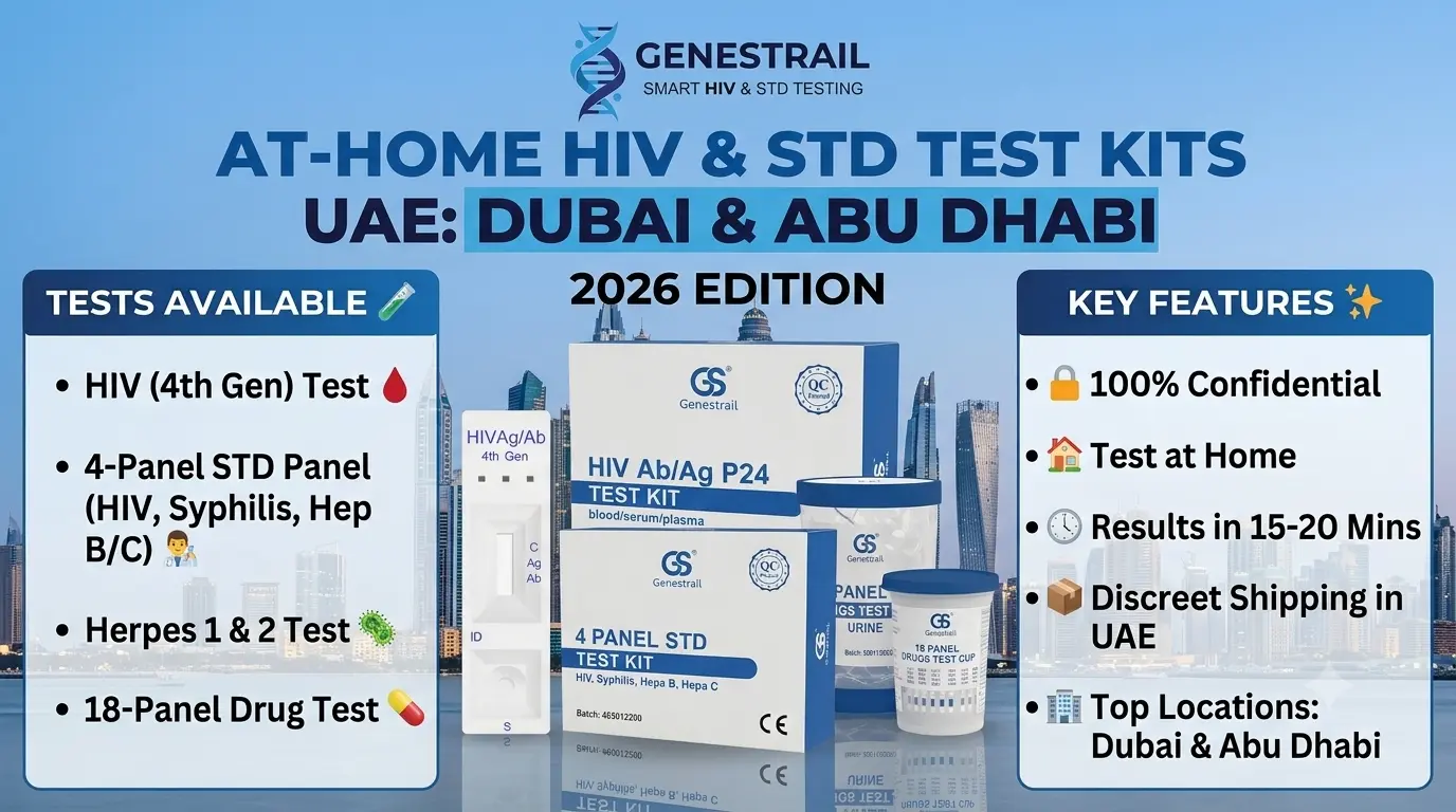Best HIV & STD Test Kit in Dubai & Abu Dhabi: Top At-Home Self-Test Kits (2026)